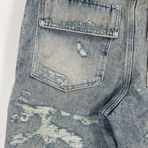 Givenchy Cargo Bermuda Shorts in Denim Waist 27 - Picture 9 of 12